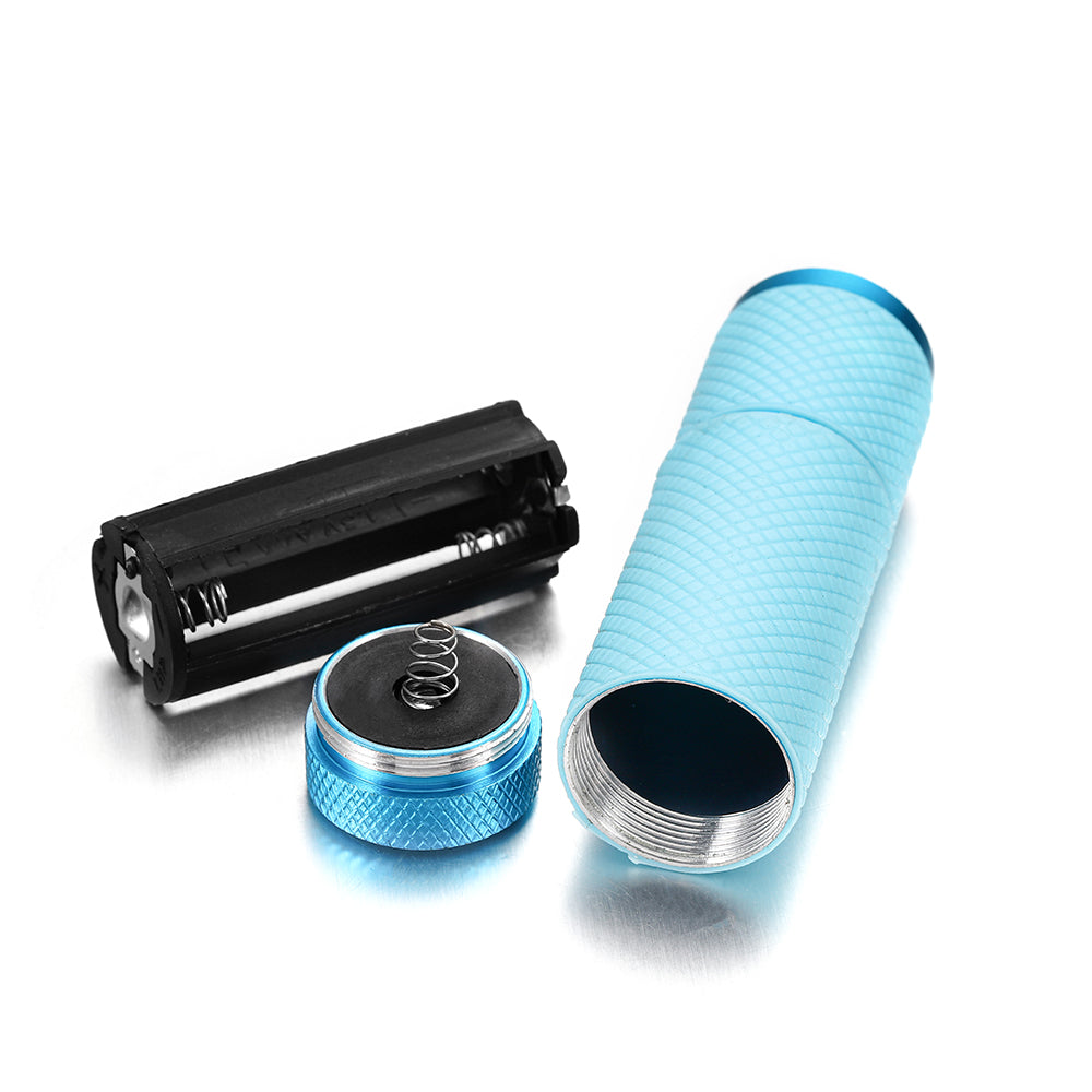 Lampe de poche UV 4 couleurs à 9 LED pour le durcissement de la résine UV et les adhésifs