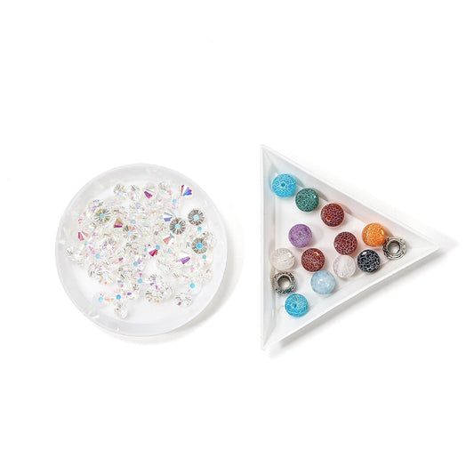 10 plateaux d'affichage en strass