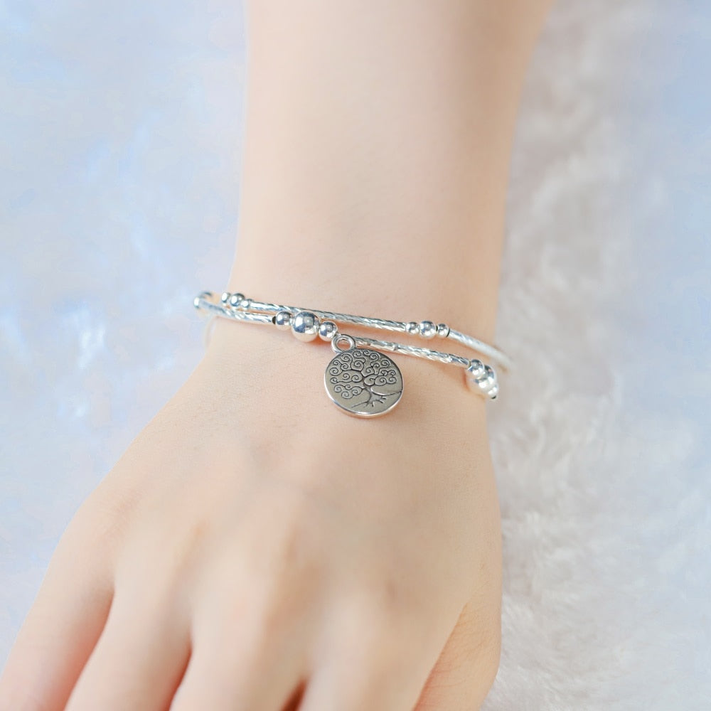 Stripe Copper Curve Tube Spacer Beads 25-30mm, 100pcs