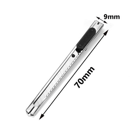 2 Stück rostbeständiges Allzweckmesser aus Stahl zum Basteln und für Schreibwaren
