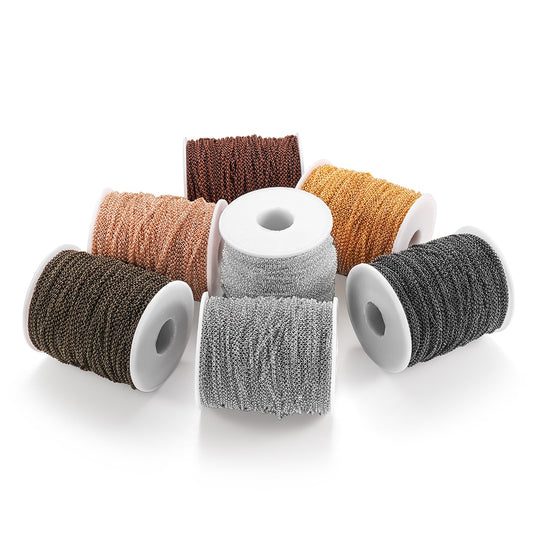 2-5.8mm Bulk Rolo Chain, 5m lot