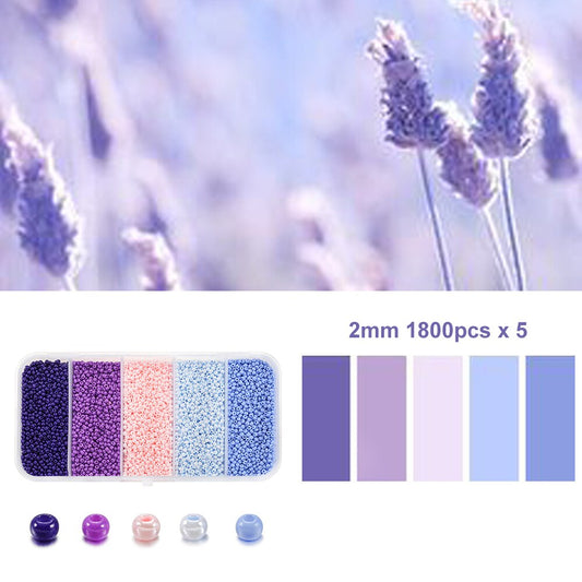 Czech Crystal Spacer Beads Set, 9000pcs