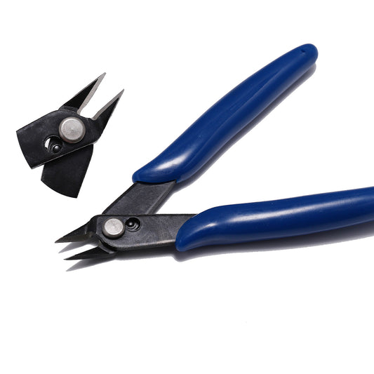 Multi-Use Jewelry Pliers with Split Ring Opener & Crimper