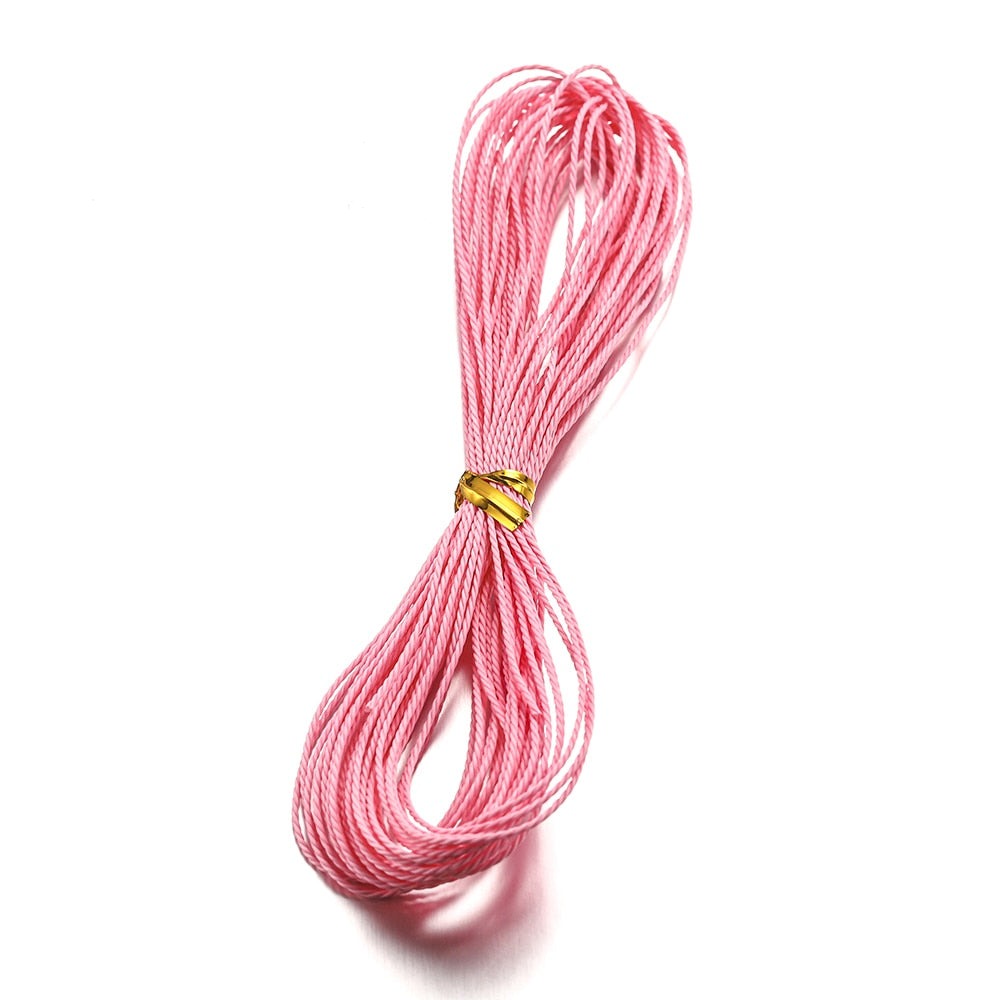 1 mm gewachste Baumwollschnur, 10 m