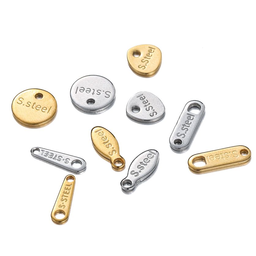 Goldene quadratische Schwanzkette, 20–50 Stück