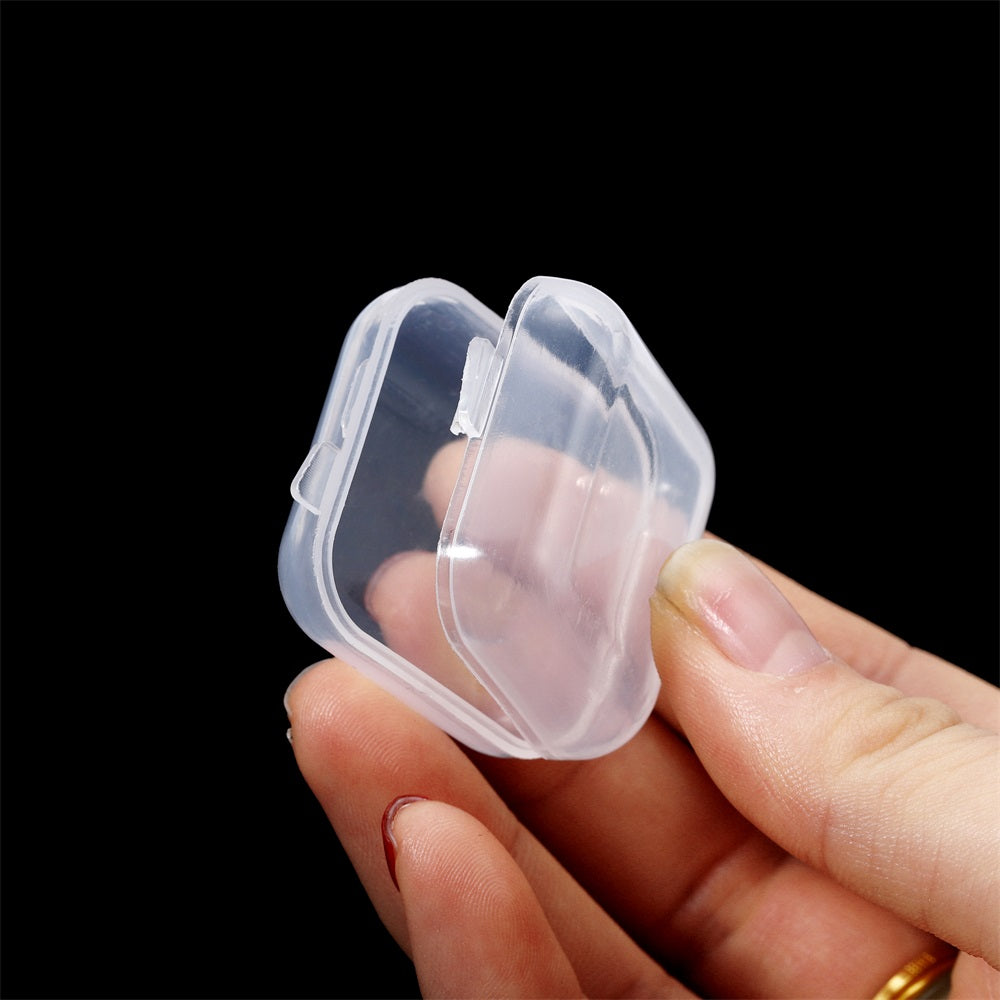 Mini Transparent Jewelry Storage Box