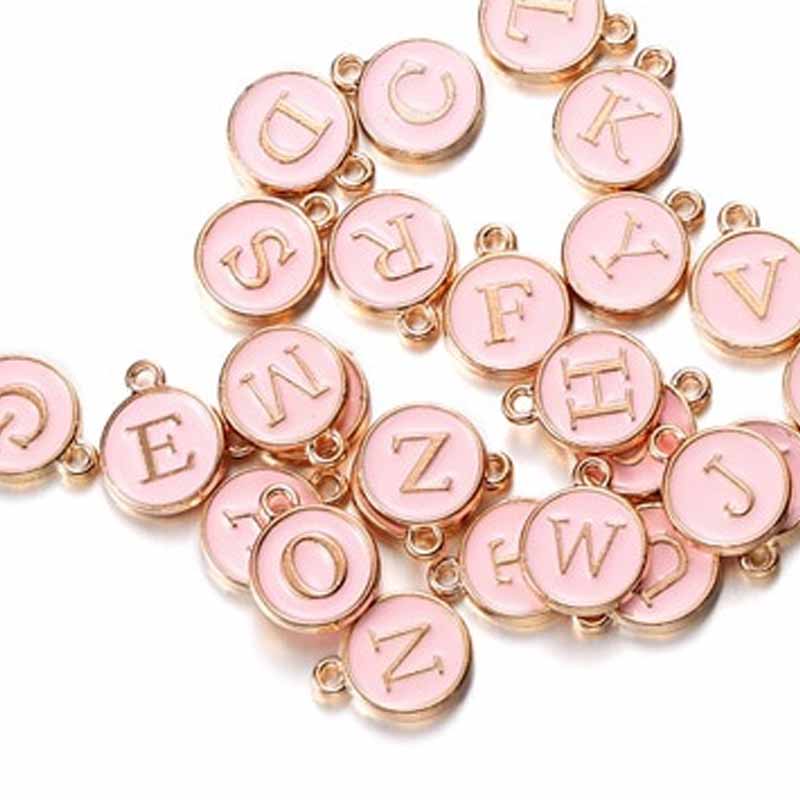 20â26 StĂŒck AZ-Buchstaben-Alphabet-AnhĂ€nger