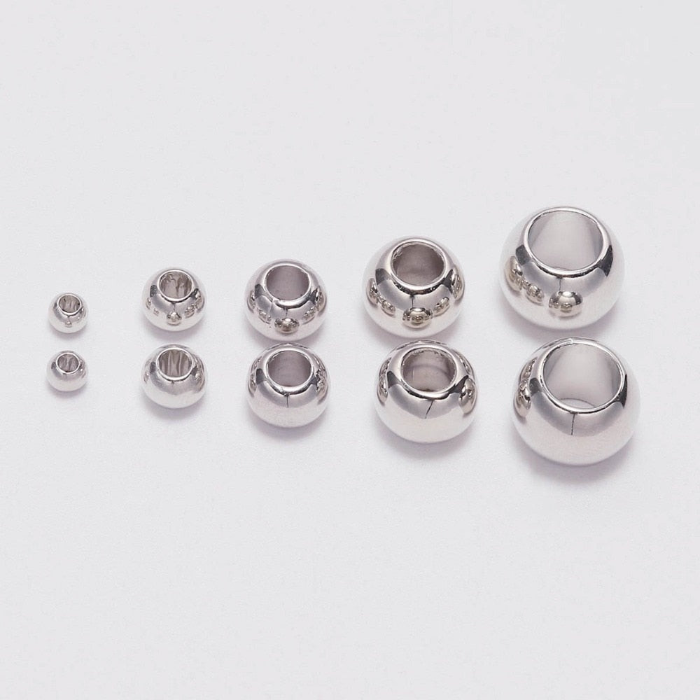 4-12mm Big Hole CCB Spacer Beads