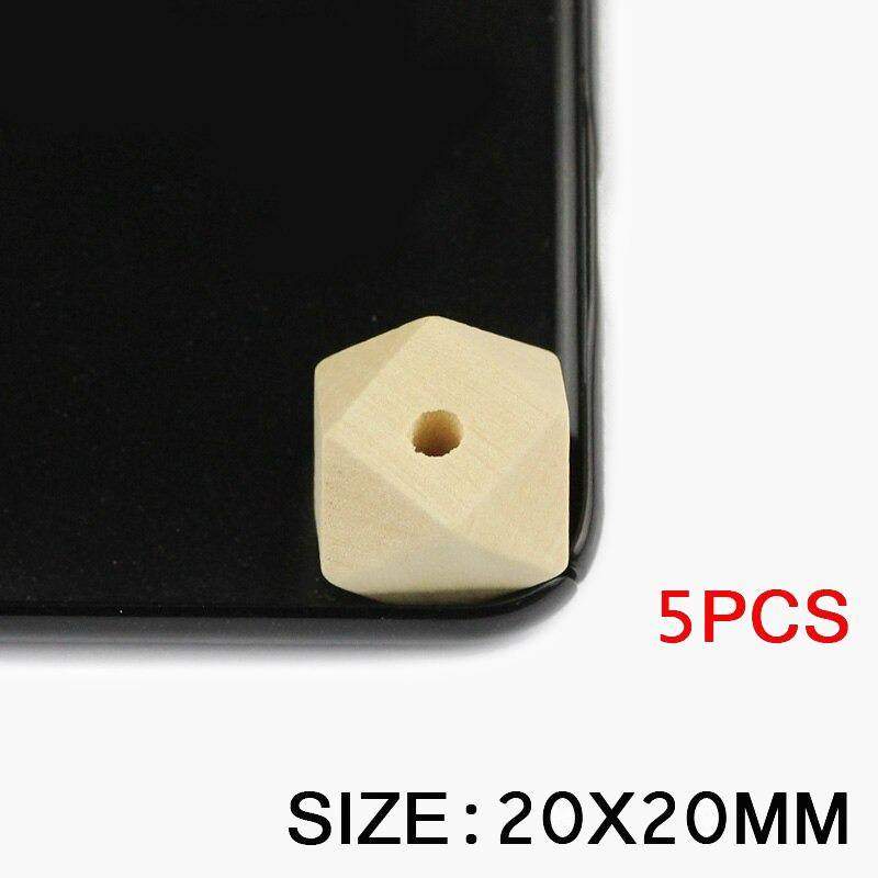 AAA Natural Geometric Octagonal Wood Beads, Unfinished 10~20MM Big Spacer Loose Beads,for DIY Handmade