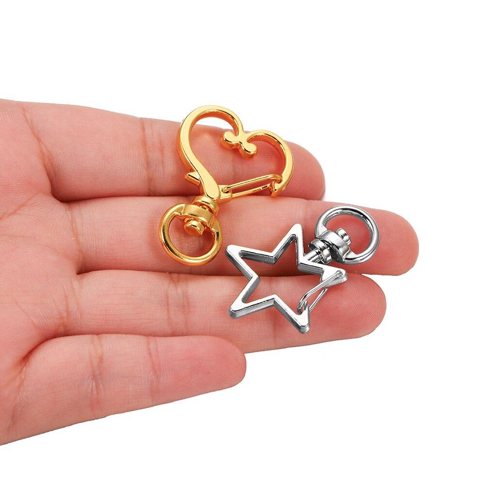 Keychain Lobster Clasps, Mixed Shape