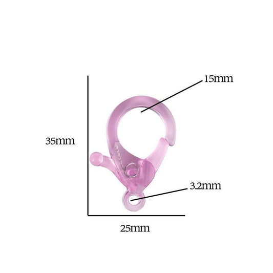 Plastic Key Chain Lobster Clasp