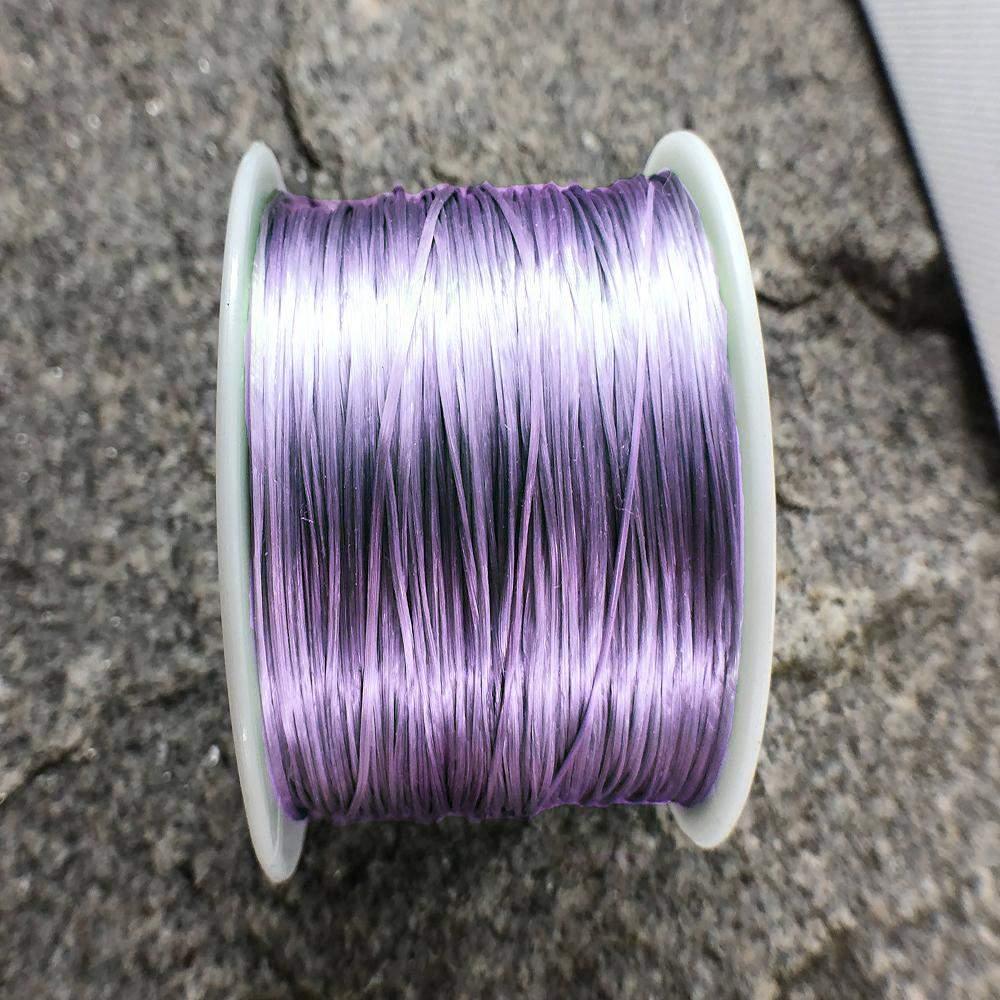 Violet Purple Strong Stretchy Elastic String