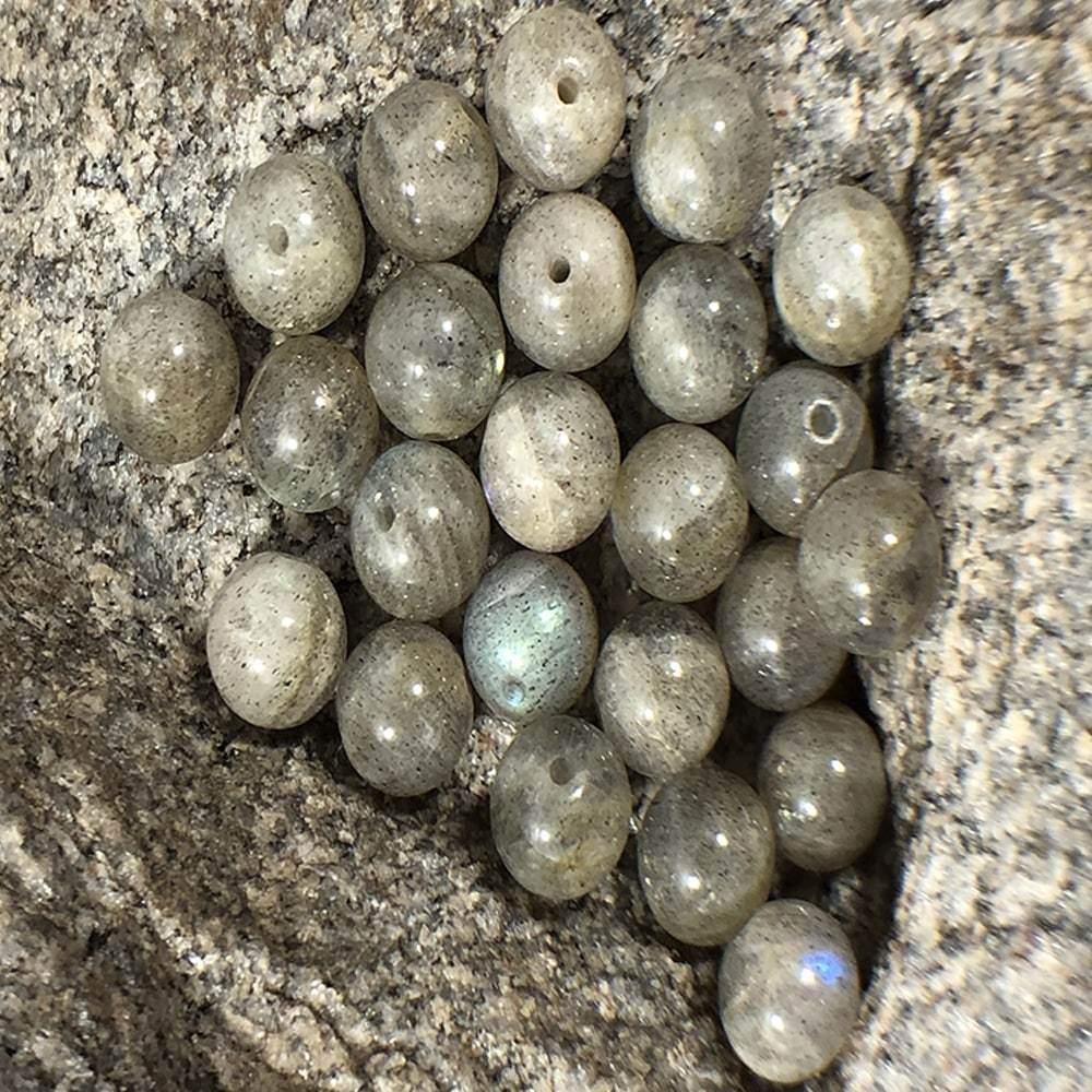 Wholesale Natural (Blue Rainbow Flash) Labradorite Beads, Gemstone Round 4-12mm
