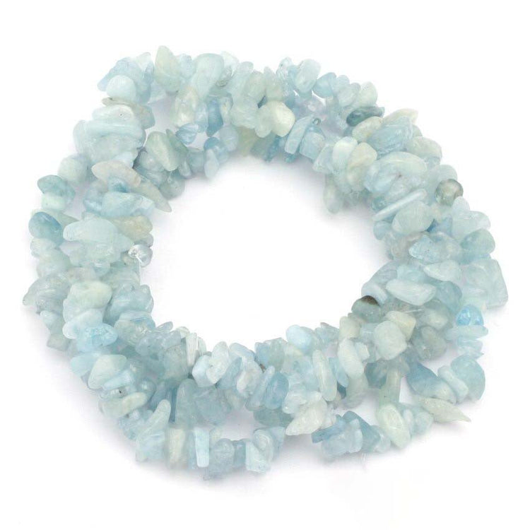 Aquamarine beads 