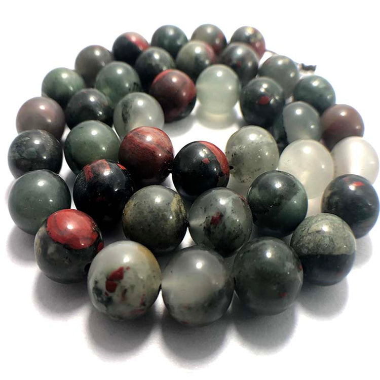 Bloodstone beads 