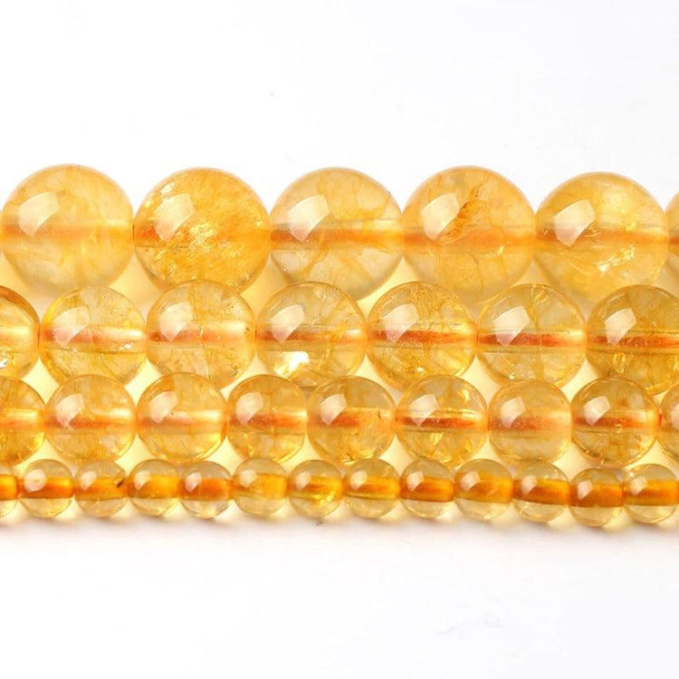 Citrine beads 