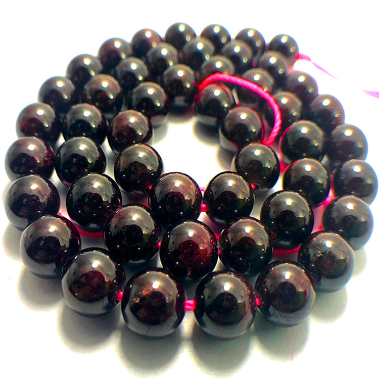 Garnet beads 