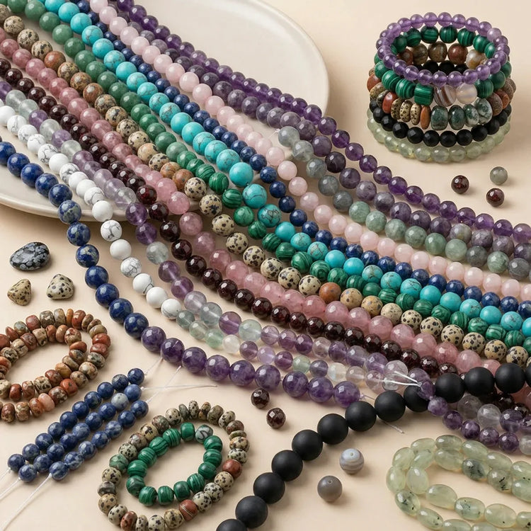 gemstone beads for bracelets