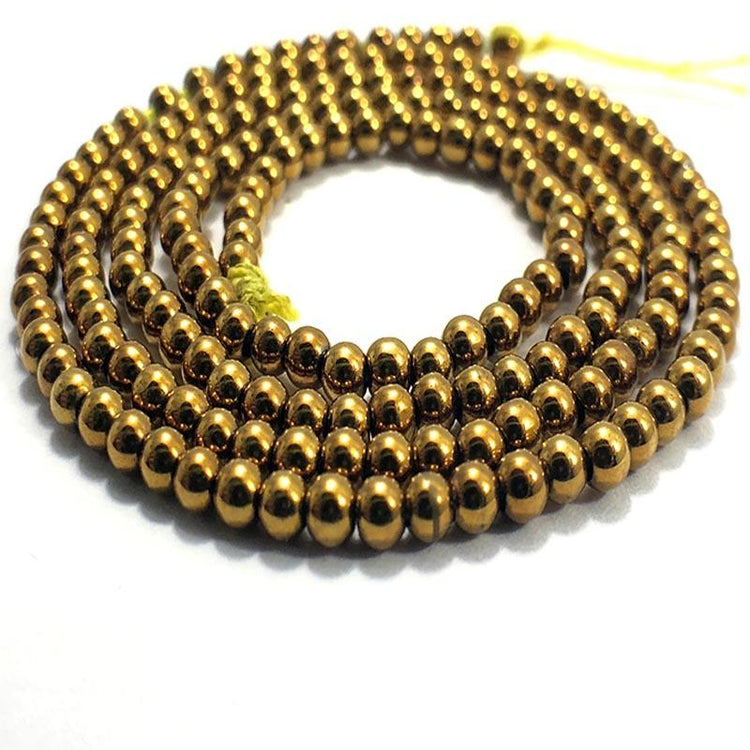 Gold gemstone beads 