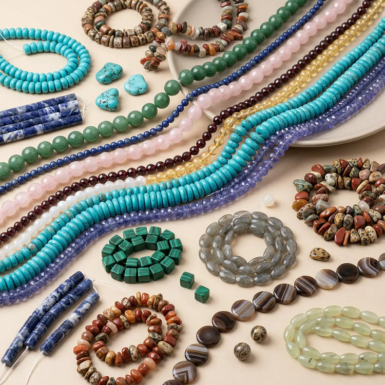 natural gemstone beads stone
