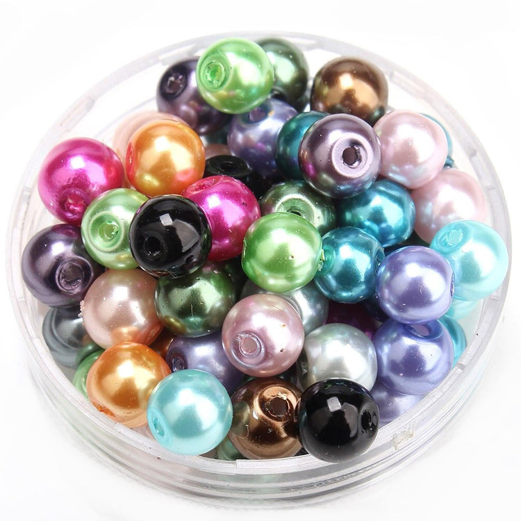 Pearl Glass Beads 