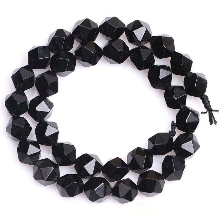 Polygon gemstone beads 