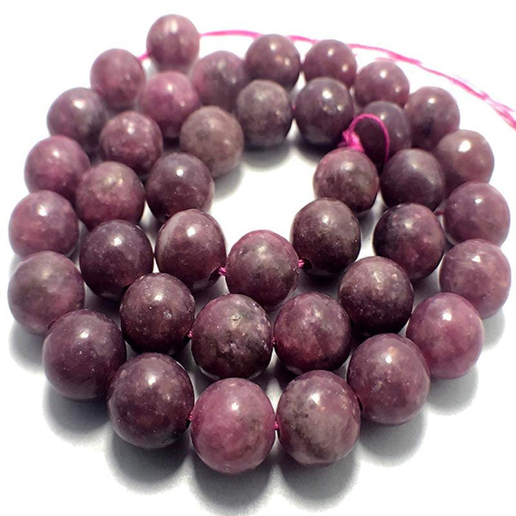 Purple gemstone beads 