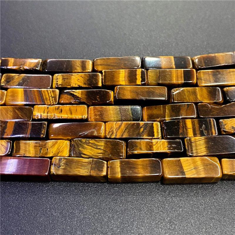 Rectangle gemstone beads 