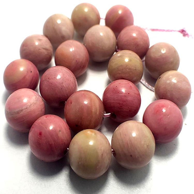 Rhodochrosite beads 
