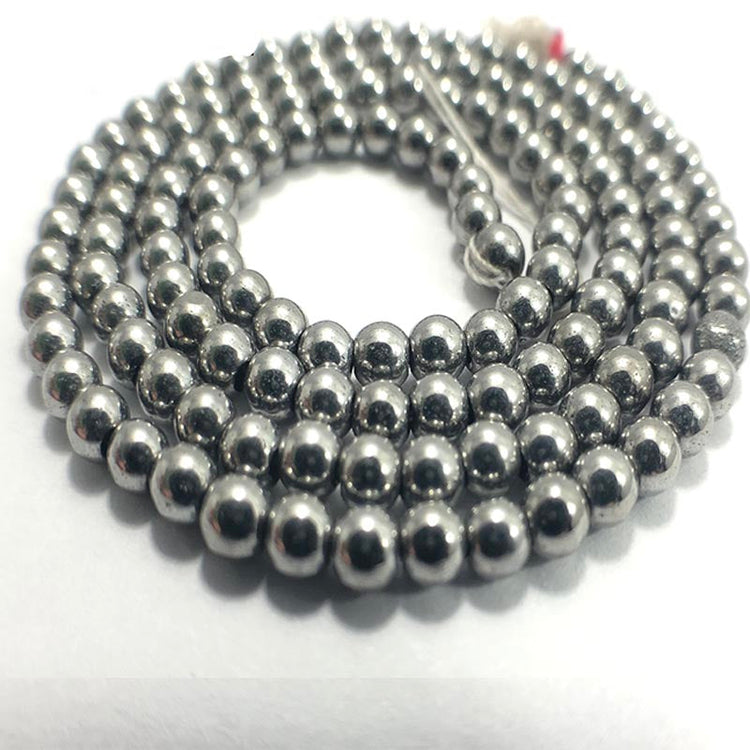 Silver gemstone beads 