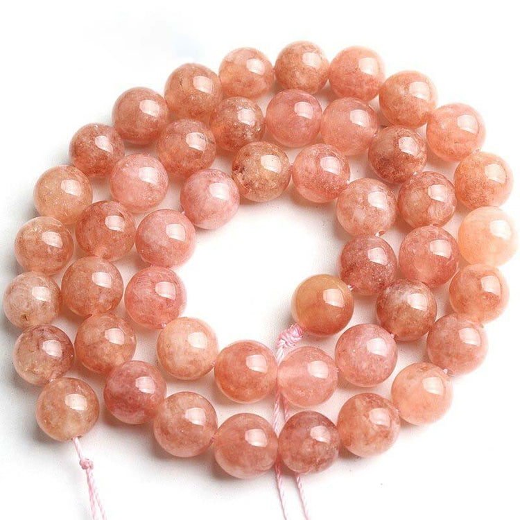 Sunstone beads 