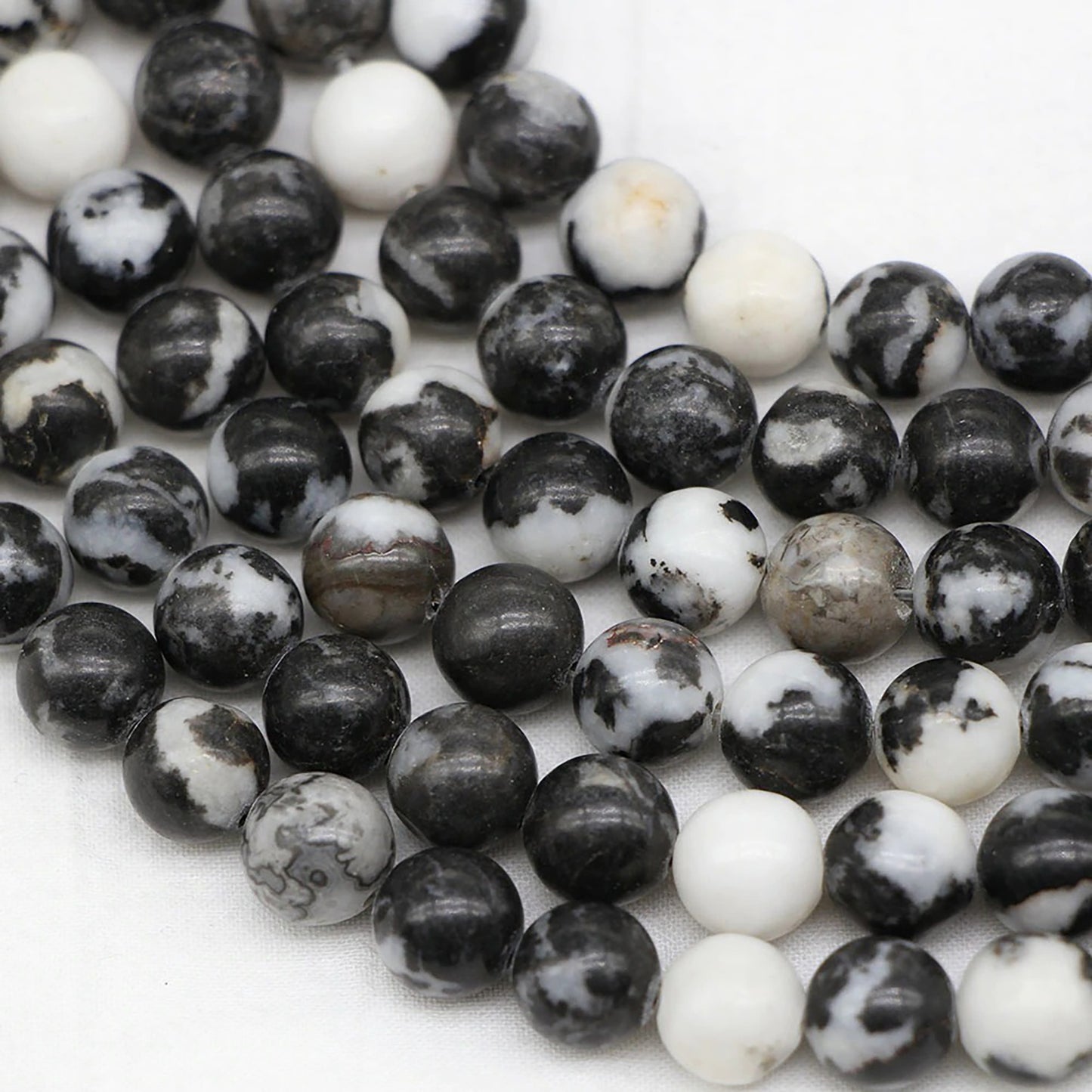 Natural Zebra Jasper Beads, 2-10mm