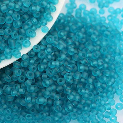 2 mm matte verschiedene Rocailles 12/0