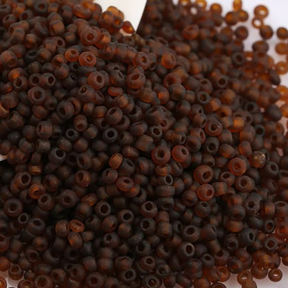 2 mm matte verschiedene Rocailles 12/0