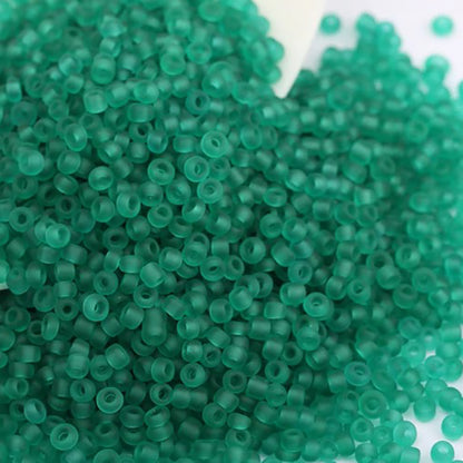 2 mm matte verschiedene Rocailles 12/0