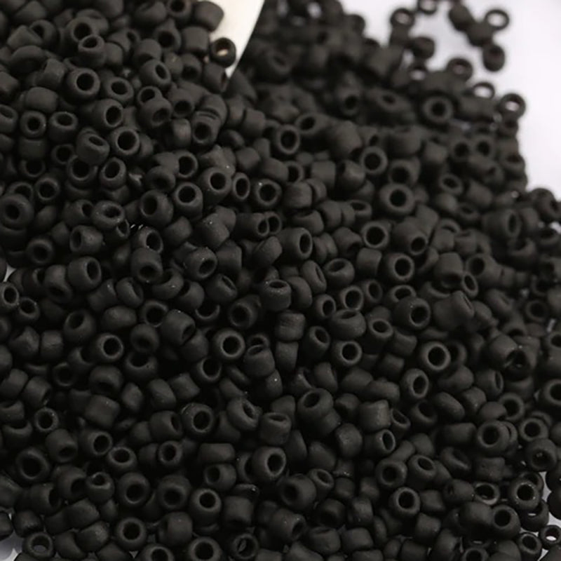 2 mm matte verschiedene Rocailles 12/0