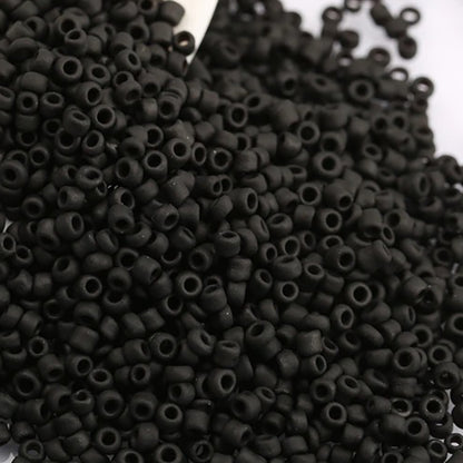 2 mm matte verschiedene Rocailles 12/0