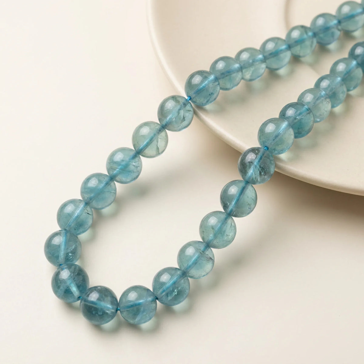 10mm natural blue fluorite round beads for bracelets and jewelry making