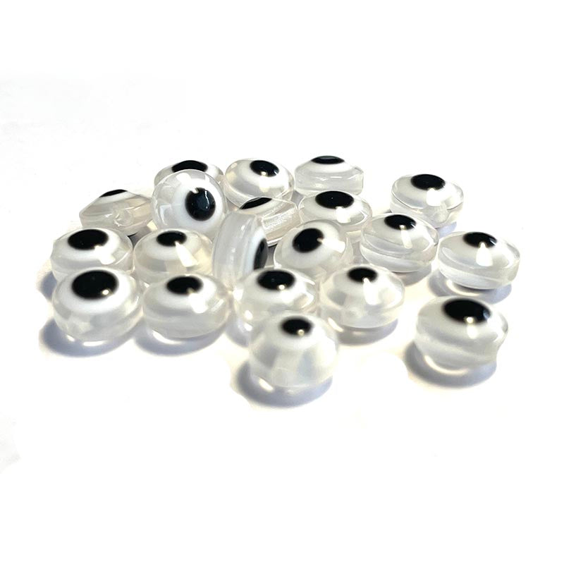 Hamsa Evil Eye Perlen, 8mm