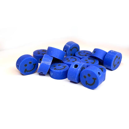 10mm Smile Face Runde Polymer Clay Perlen