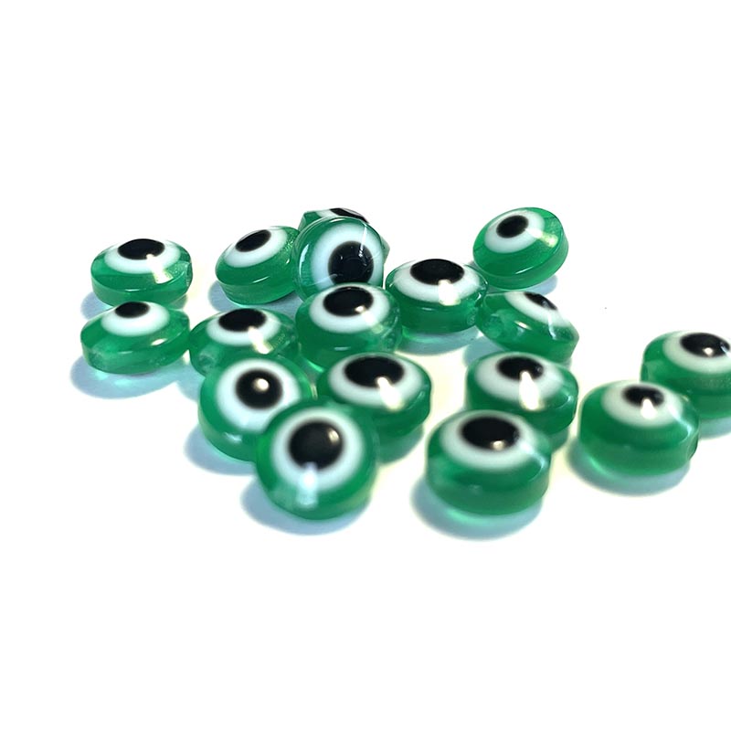 Hamsa Evil Eye Perlen, 8mm