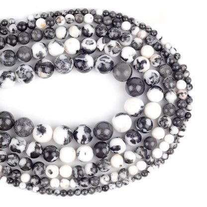 Natural Zebra Jasper Beads, 2-10mm