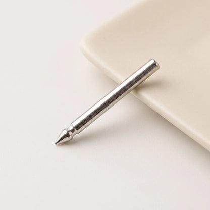 925 sterling silver pointed brooch pin component for badge and lapel pin making