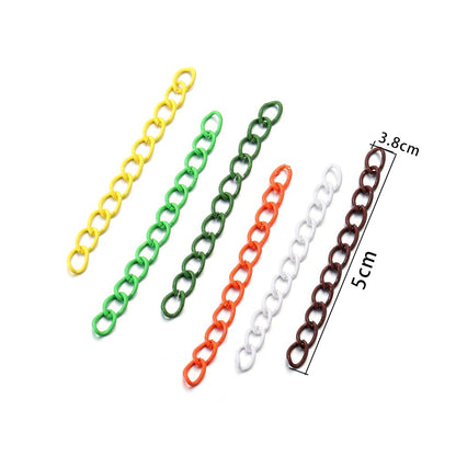5 cm Colourful Necklace Extension Chain, 30-100pcs lot