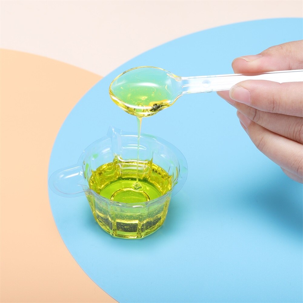 Cuillère à tige en résine époxy, 10 à 50 pièces