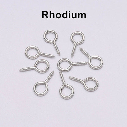 Mini Screw Eye Pins, 350pcs