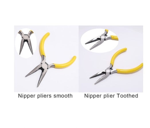 Round Nose End Cutting Jewelry Pliers for Crafting