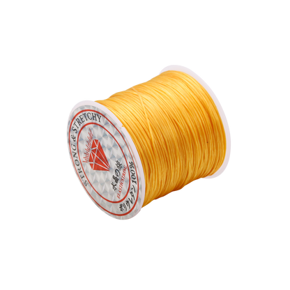 Cordon élastique solide pour perles de cristal, 1 mm, rouleau de 10 à 40 m