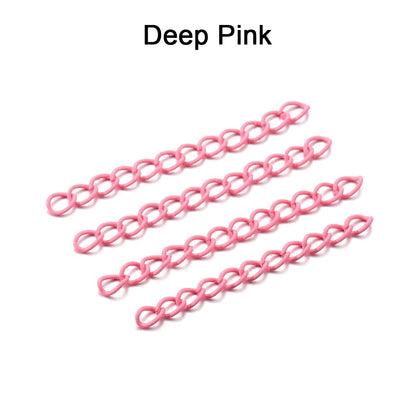 5 cm Colourful Necklace Extension Chain, 30-100pcs lot