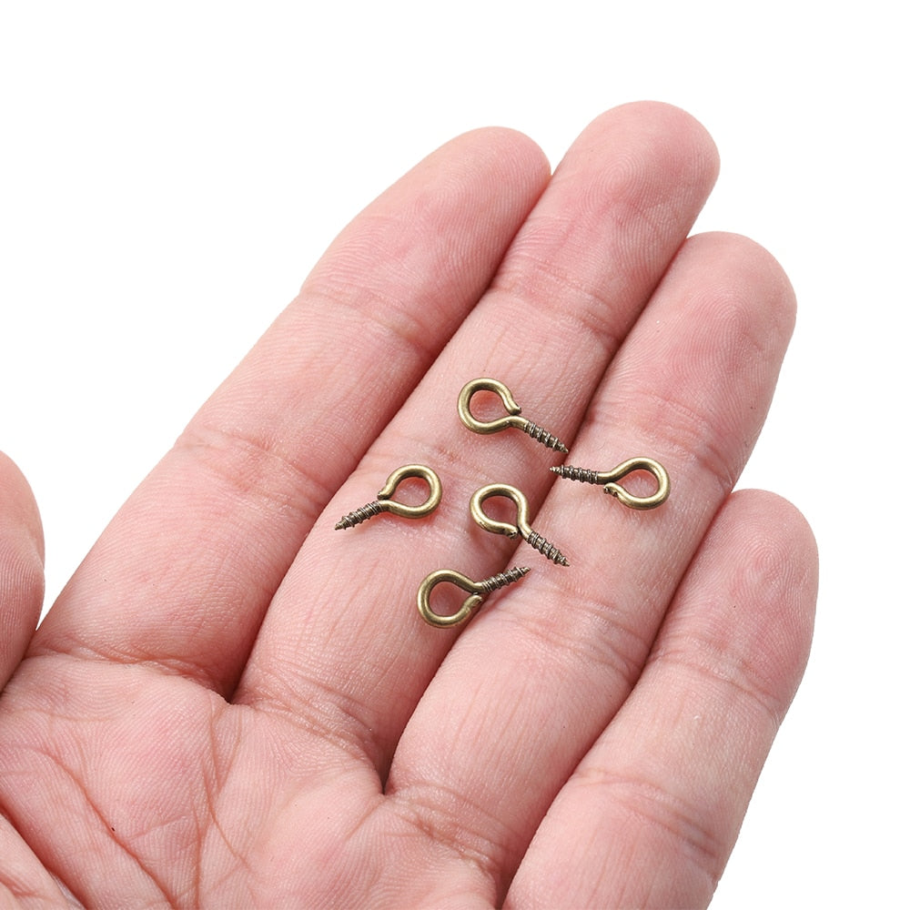 Mini Screw Pendants, 300-500pcs